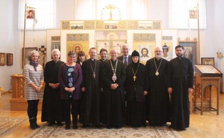 Делегация Церкви Англии посетила Марфо-Мариинскую обитель в Москве