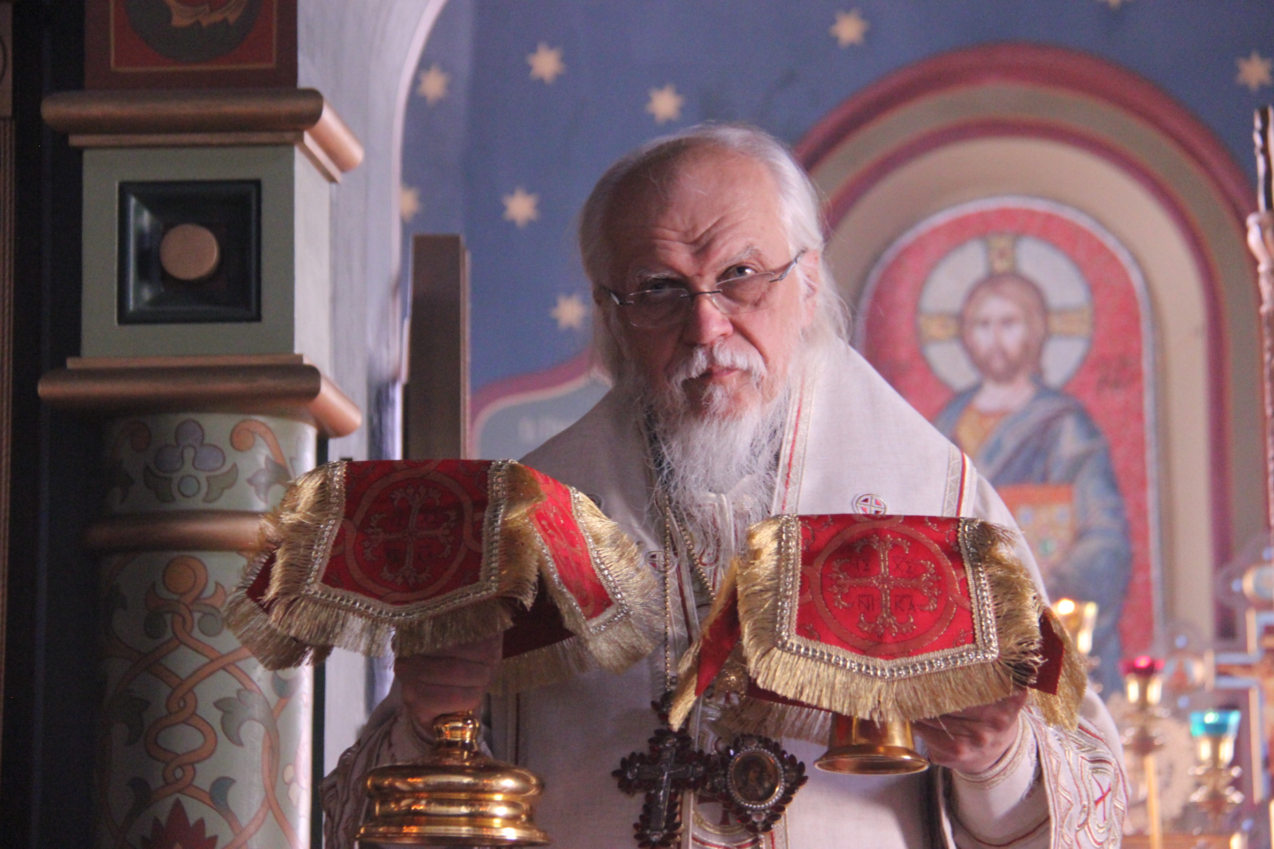 15 мая епископ Пантелеимон совершил первую Литургию как почетный настоятель храмов больницы святителя Алексия