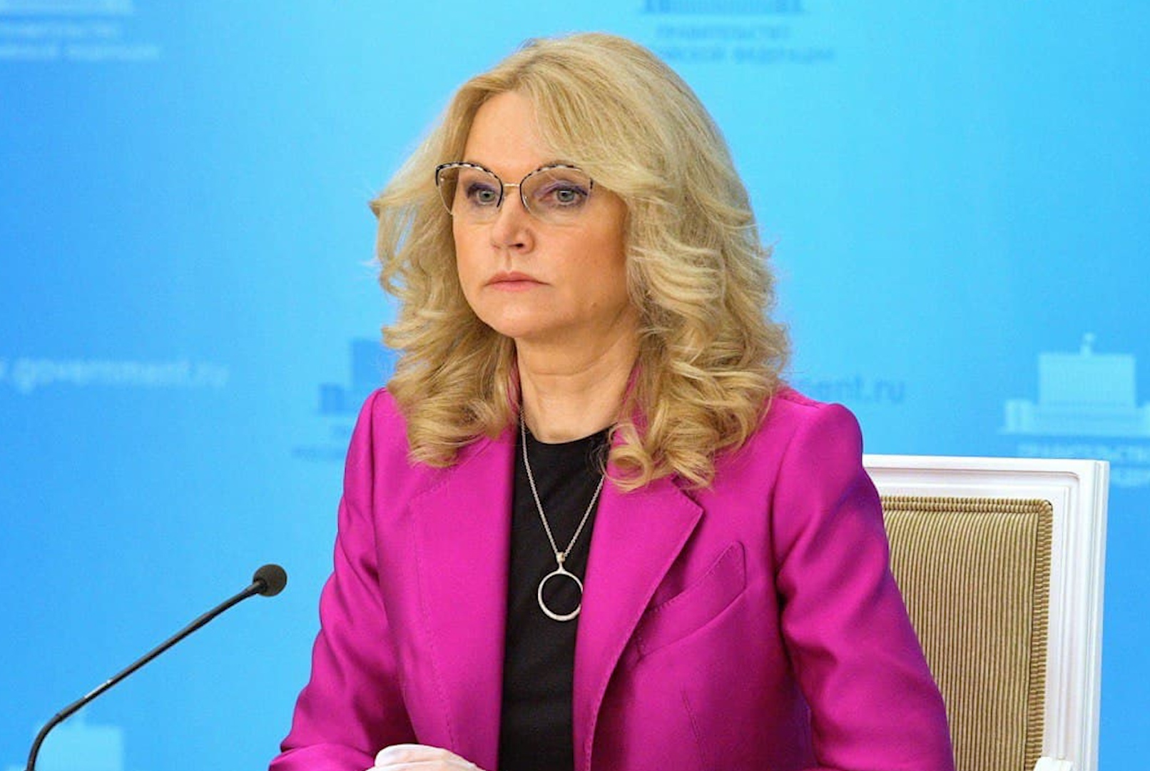 Заместитель председателя правительства РФ по вопросам социальной политики Татьяна Голикова