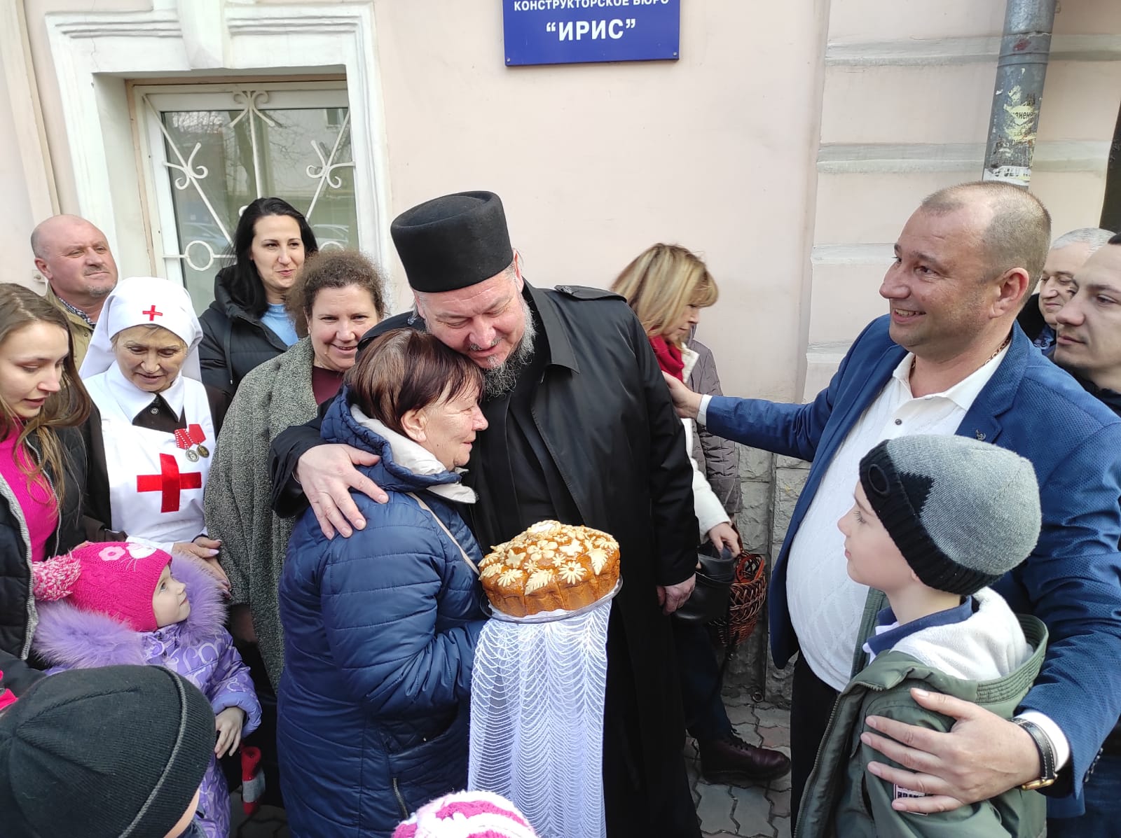 Встреча семьи из Донбасса в Новочеркасске