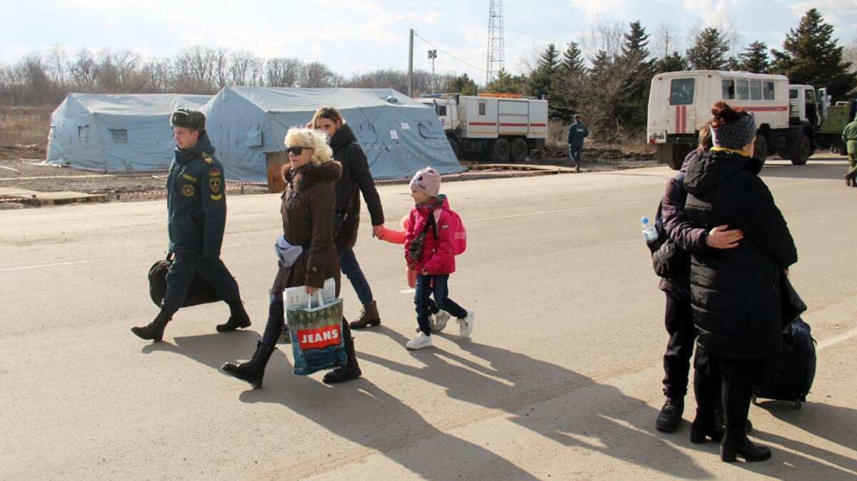 Беженцы из Донбасса. Фото: rostovgazeta.ru