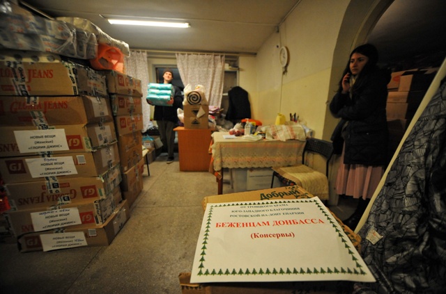 Помощь беженцам Донбасса от Владивостокской епархии