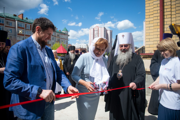 Открытие нового центра гуманитарной помощи в Казани