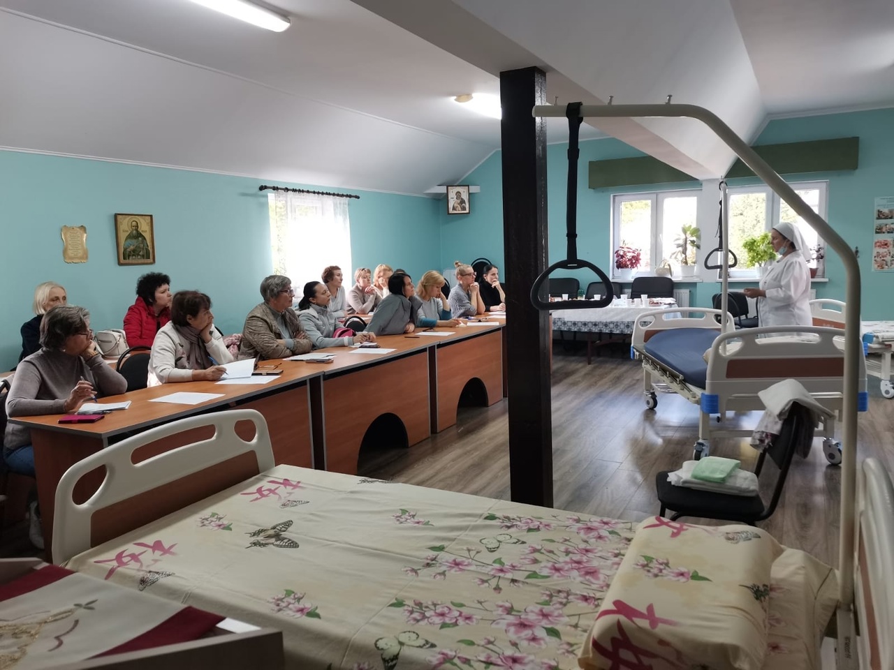 Обучающие занятия по уходу в Калининградской епархии