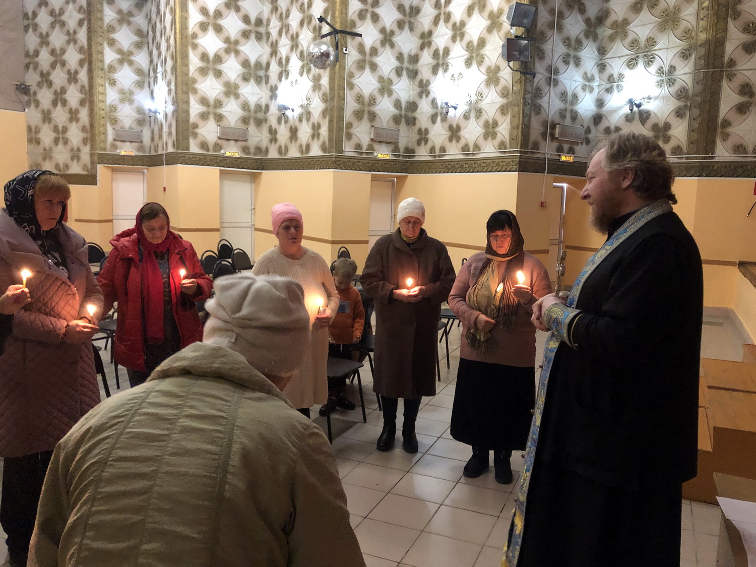 В пункте временного размещения беженцев в социально-оздоровительном центре «Голоёвка» Рославльского района
