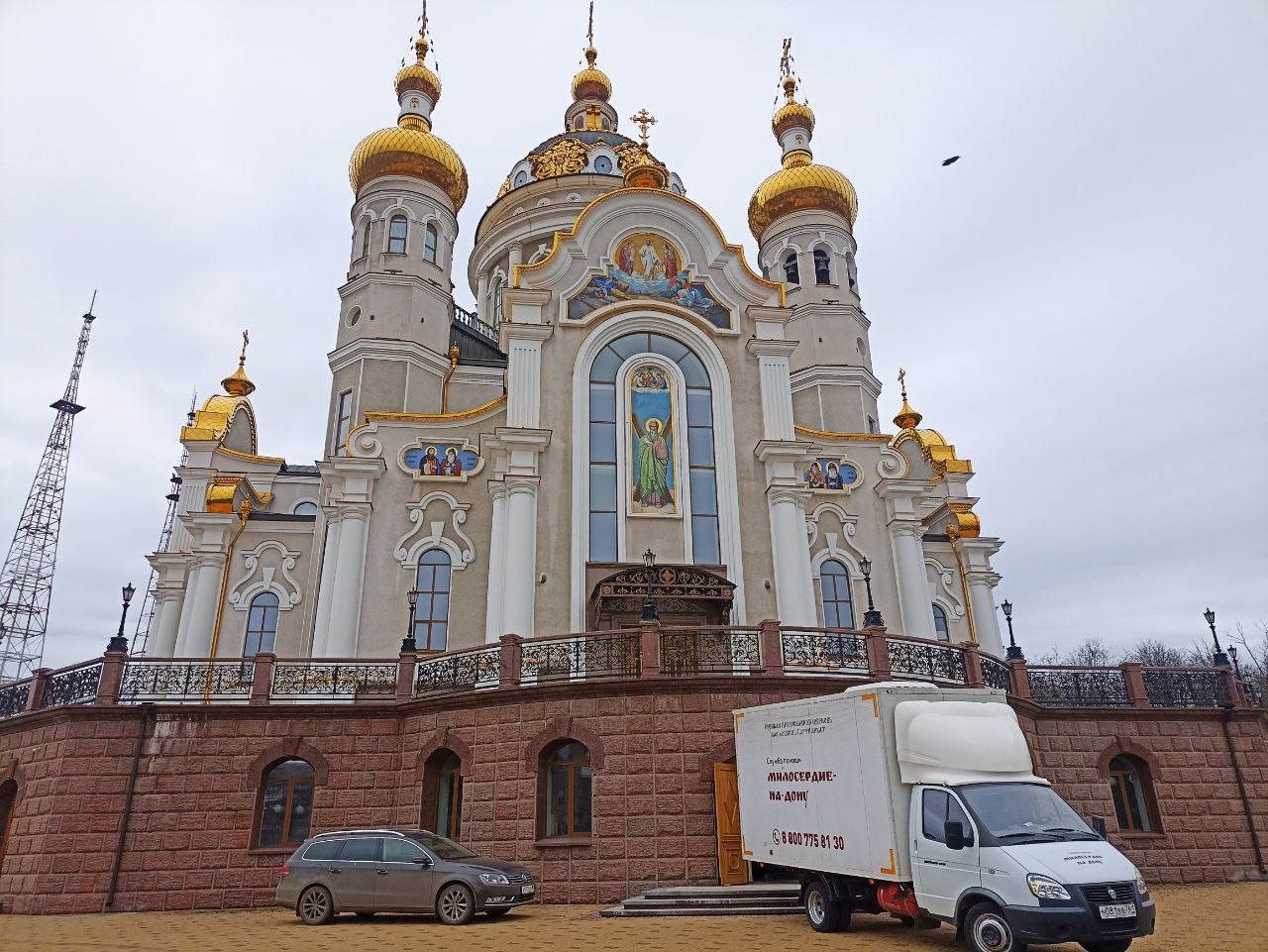 Православная служба «Милосердие-на-Дону» доставила помощь для пострадавших мирных жителей