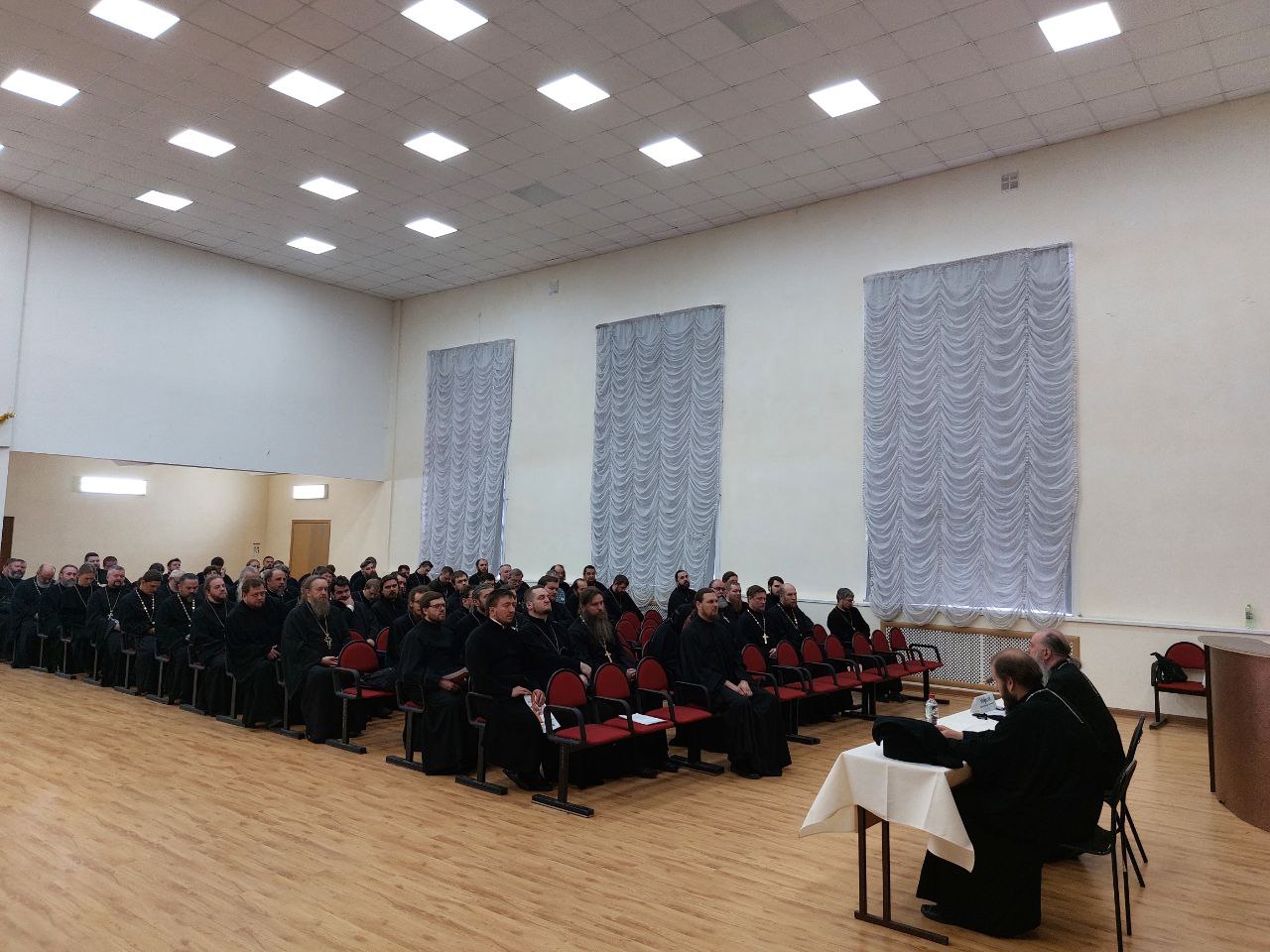 Участники семинара о церковной помощи наркозависимым в Подольске