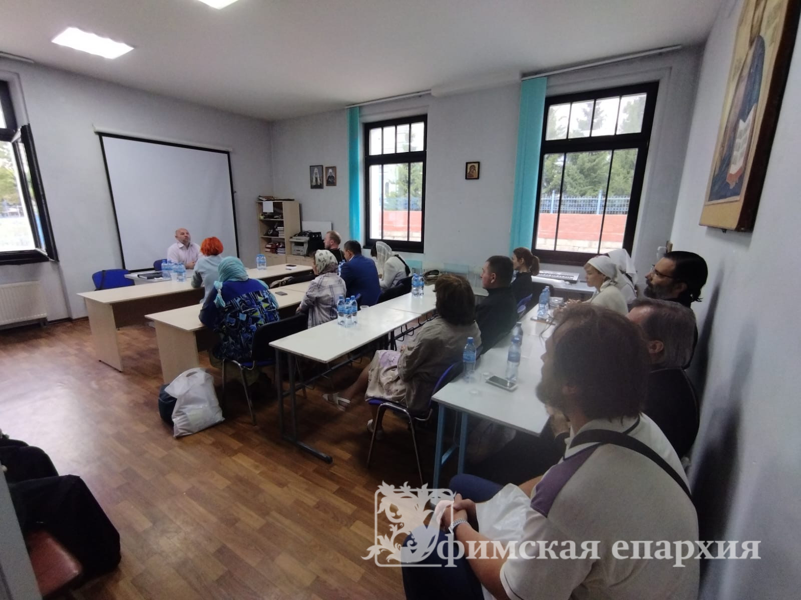 Андрей Якунин проводит семинар по помощи бездомным в Уфимской епархии