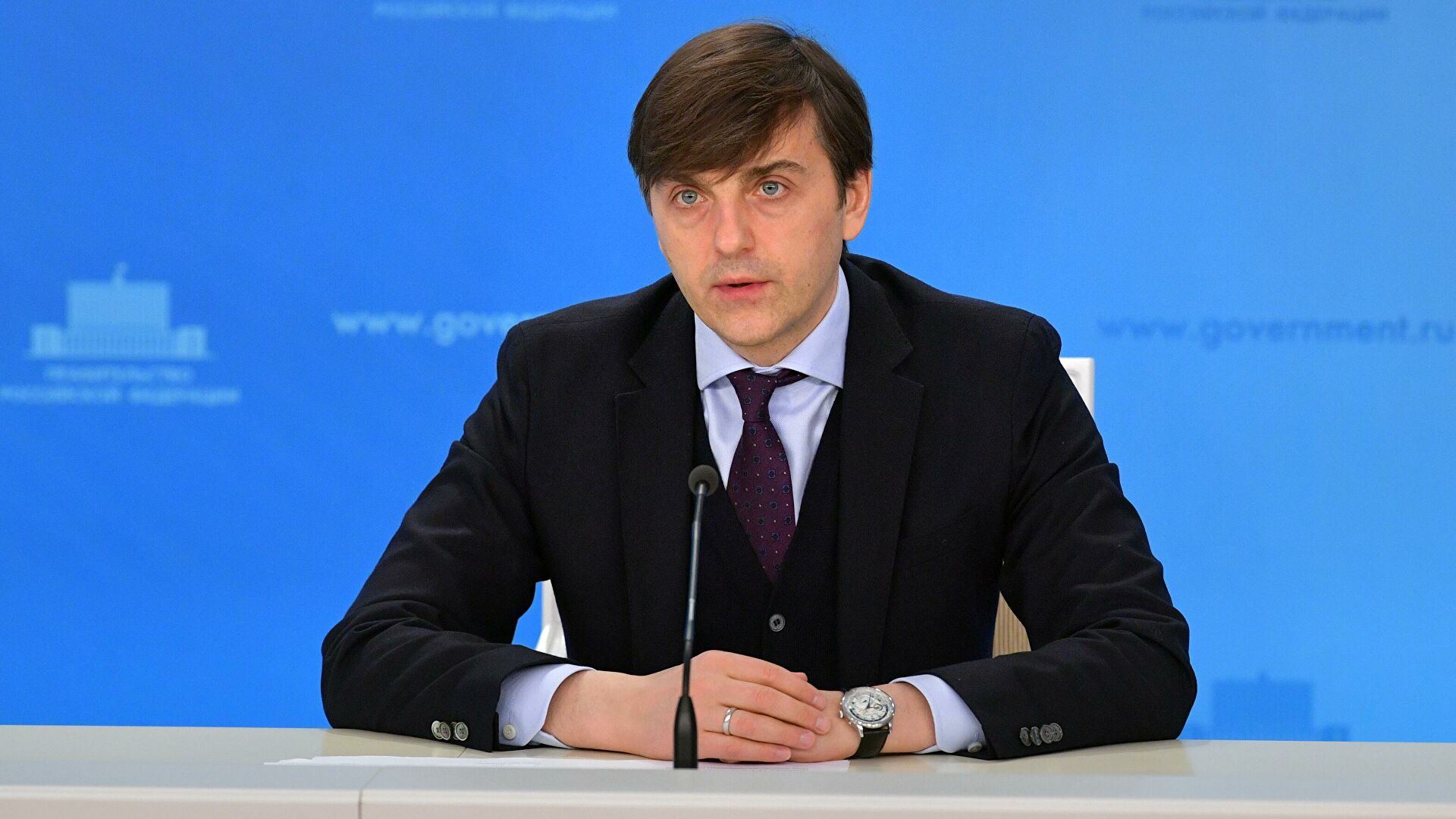 Министр просвещения России Сергей Кравцов