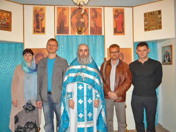 Участники богослужения для заикающихся в Петропавловске-Камчатском